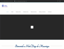 Tablet Screenshot of diegodemazariegos.com